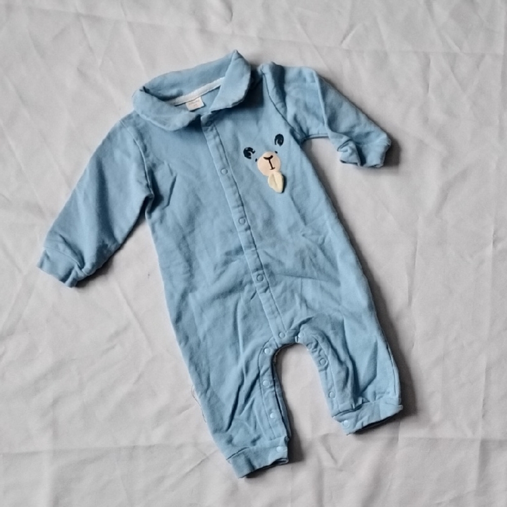 🪻4/$8🪻9 To 12 Month One Piece Teddy Bear Outfit